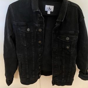 Calvin Klein black denim jacket